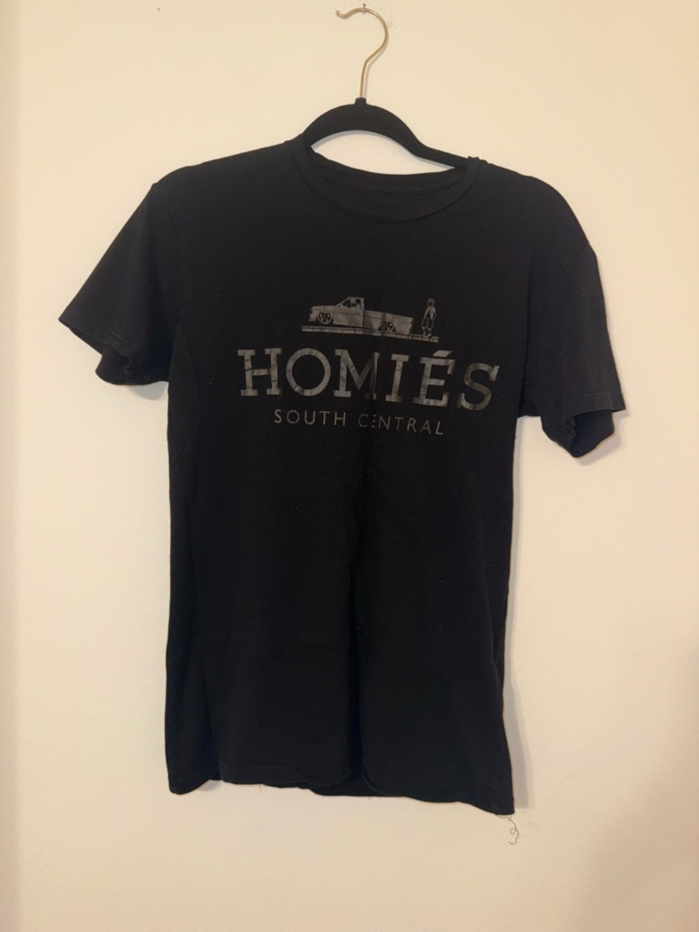 HOMIÉS South Central Short Sleeve Graphic Tee - Black